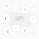 Square Mini Cake Base Board Silver 72x72mm 5000 pc Artigee